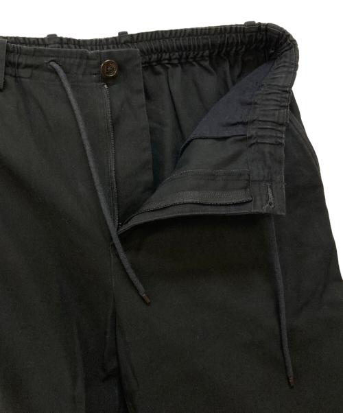 MARKAWARE（マーカウェア）MARKAWARE (マーカウェア) FLAT FRONT EASY TROUSERS フラットフロントイージートラウザーズ ブラック サイズ:1の古着・服飾アイテム