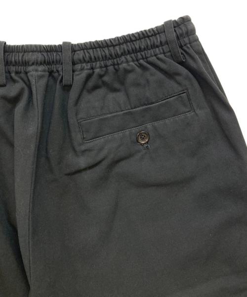 MARKAWARE（マーカウェア）MARKAWARE (マーカウェア) FLAT FRONT EASY TROUSERS フラットフロントイージートラウザーズ ブラック サイズ:1の古着・服飾アイテム