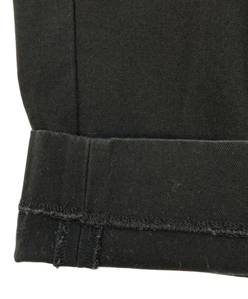 MARKAWARE（マーカウェア）MARKAWARE (マーカウェア) FLAT FRONT EASY TROUSERS フラットフロントイージートラウザーズ ブラック サイズ:1の古着・服飾アイテム