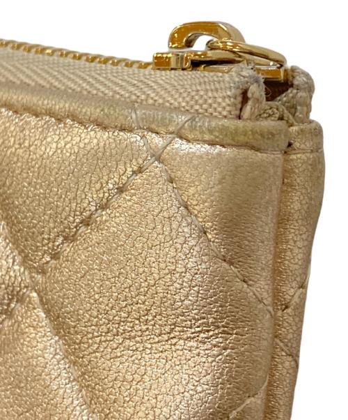 CHANEL（シャネル）CHANEL (シャネル) クラシックポーチ ゴールドの古着・服飾アイテム