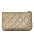 CHANEL (シャネル) クラシックポーチ ゴールド：25000円