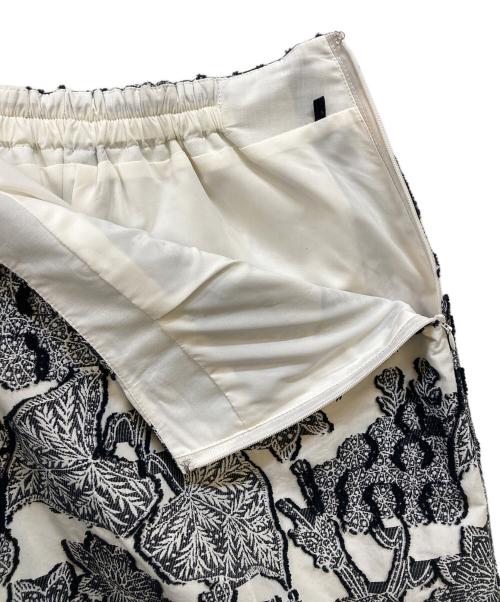 Ameri（アメリ）AMERI (アメリ) UND BOTANICAL JACQUARD SKIRT ブラック サイズ:Ｍの古着・服飾アイテム