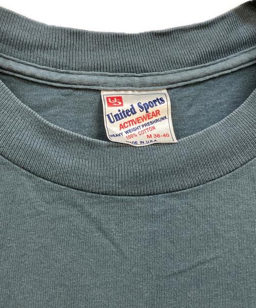United Sports（ユナイテッドスポーツ）United Sports (ユナイテッドスポーツ) 90's  プリントTシャツ グレー サイズ:Ｍの古着・服飾アイテム