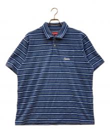 SUPREME（シュプリーム）の古着「Stripe Terry S/S Polo」｜ブルー