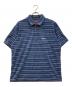 SUPREME（シュプリーム）の古着「Stripe Terry S/S Polo」｜ブルー