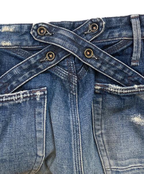 Denham（デンハム）Denham (デンハム) ダメージデニムパンツ ブルー サイズ:31の古着・服飾アイテム