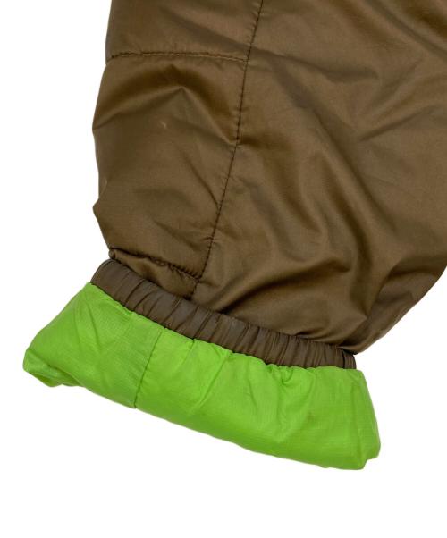 Patagonia（パタゴニア）Patagonia (パタゴニア) マイクロ パフ フーディ ダウンジャケット ブラウン サイズ:Mの古着・服飾アイテム