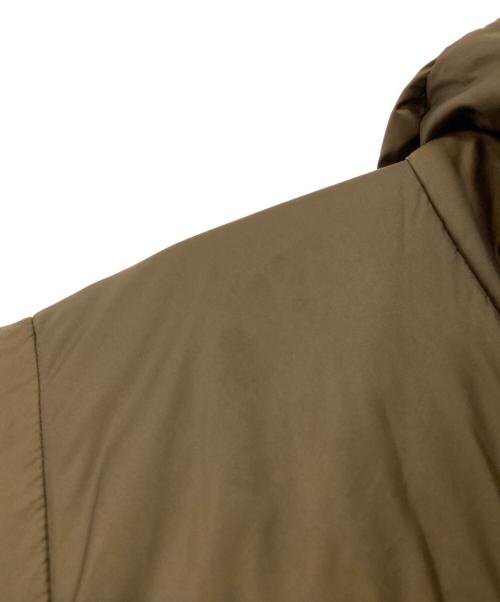 Patagonia（パタゴニア）Patagonia (パタゴニア) マイクロ パフ フーディ ダウンジャケット ブラウン サイズ:Mの古着・服飾アイテム