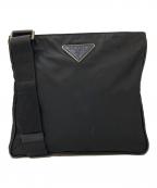 PRADAプラダ）の古着「ナイロンショルダーバッグ」｜ブラック