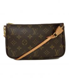 LOUIS VUITTON（ルイ ヴィトン）の古着「ポシェット・アクセソワール」｜ブラウン