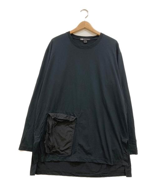 Y-3（ワイスリー）Y-3 (ワイスリー) M TRVL LS TEE ブラック サイズ:Mの古着・服飾アイテム