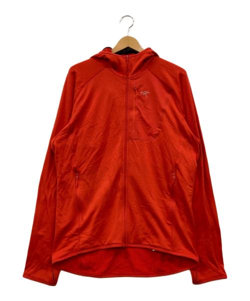 ARC'TERYX（アークテリクス）ARC'TERYX (アークテリクス) Delta MX Hoody ポーラテックフリースパーカー オレンジ サイズ:Lの古着・服飾アイテム