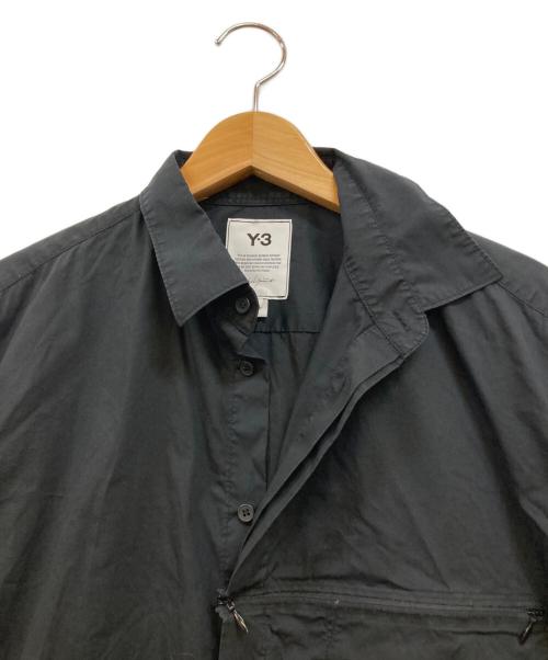 Y-3（ワイスリー）Y-3 (ワイスリー) CLASSIC SHIRT ブラック サイズ:Mの古着・服飾アイテム