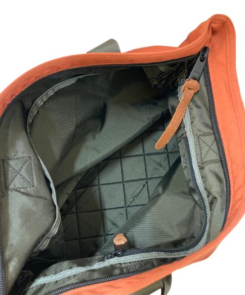 GREGORY（グレゴリー）GREGORY (グレゴリー) 旧ロゴ サンライズトートバッグ オレンジの古着・服飾アイテム