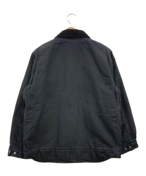 CarHartt（カーハート）CarHartt (カーハート) DUCK DETROIT JACKET BLANKET LINED ブラック サイズ:Mの古着・服飾アイテム