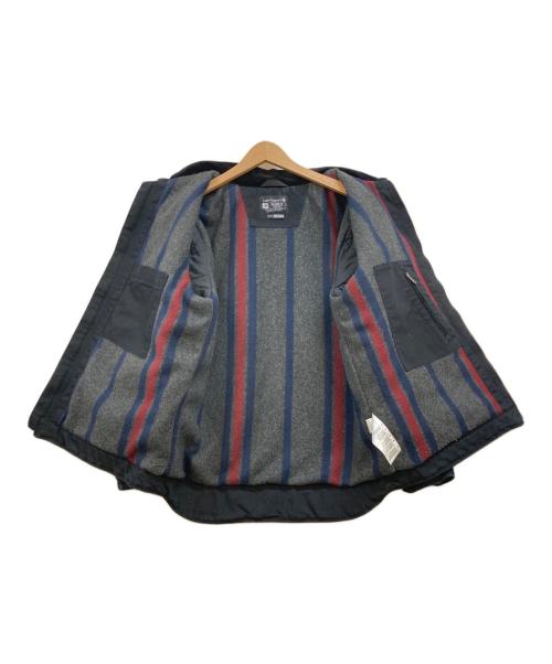CarHartt（カーハート）CarHartt (カーハート) DUCK DETROIT JACKET BLANKET LINED ブラック サイズ:Mの古着・服飾アイテム