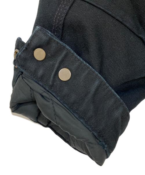 CarHartt（カーハート）CarHartt (カーハート) DUCK DETROIT JACKET BLANKET LINED ブラック サイズ:Mの古着・服飾アイテム