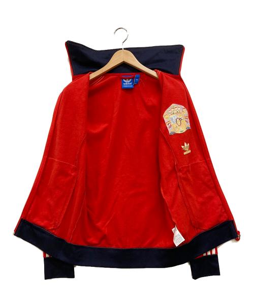 adidas Originals（アディダスオリジナル）adidas originals (アディダスオリジナル) Spain Jersey JKT レッド サイズ:95の古着・服飾アイテム