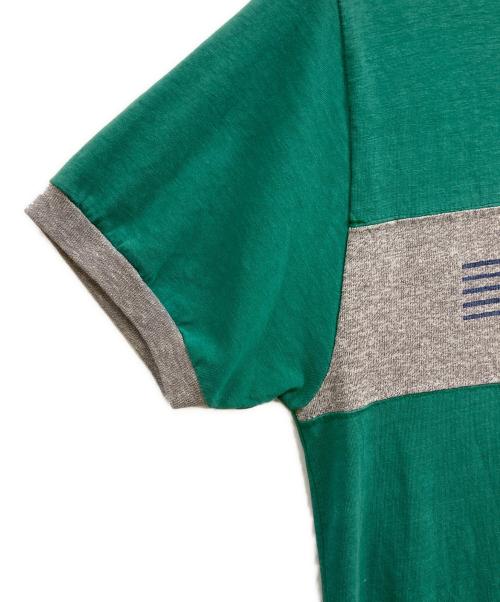 Champion（チャンピオン）Champion (チャンピオン) 80's リンガーTシャツ グリーン サイズ:Ｌの古着・服飾アイテム