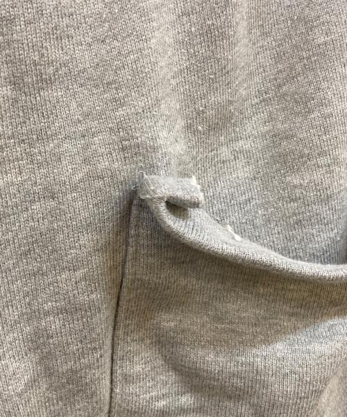 AMIRI（アミリ）AMIRI (アミリ) 蛇腹クラッシュ加工バイカースウェットパンツ グレー サイズ:Mの古着・服飾アイテム