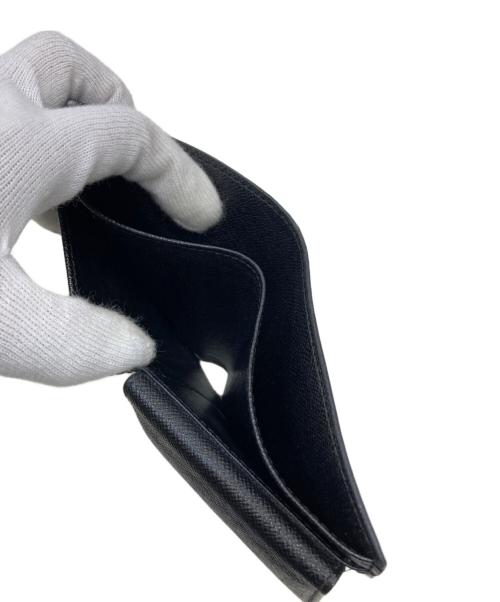 LOUIS VUITTON（ルイ ヴィトン）LOUIS VUITTON (ルイ ヴィトン) ポルトフォイユ・マルコ 二つ折り財布 ブラックの古着・服飾アイテム