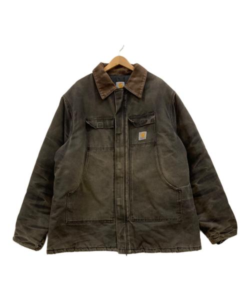 CarHartt（カーハート）CarHartt (カーハート) トラディショナルジャケット ブラック サイズ:実寸参照の古着・服飾アイテム