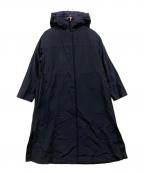 TOMORROW LANDトゥモローランド）の古着「グログラン ダウンライナー付きフーデッドコート」｜ネイビー