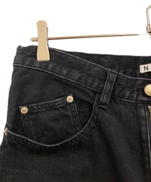 NVRFRGT（ネヴァーフォーゲット）NVRFRGT (ネヴァーフォーゲット) 3D TWISTED JEANS ブラック サイズ:2の古着・服飾アイテム