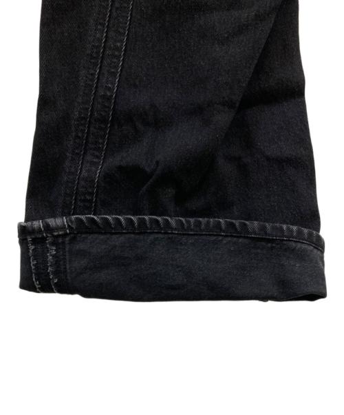 NVRFRGT（ネヴァーフォーゲット）NVRFRGT (ネヴァーフォーゲット) 3D TWISTED JEANS ブラック サイズ:2の古着・服飾アイテム