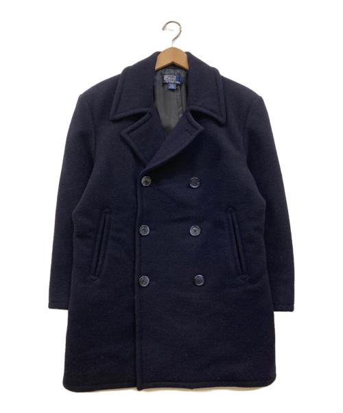 POLO RALPH LAUREN（ポロ・ラルフローレン）POLO RALPH LAUREN (ポロ・ラルフローレン) マリン ウールPコート ネイビー サイズ:Sの古着・服飾アイテム
