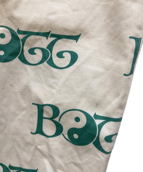 BoTT（ボット）BoTT (ボット) 2Y Denim Pant アイボリー×グリーン サイズ:XLの古着・服飾アイテム