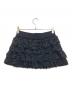 CRANK (クランク) Cancan frill mini skirt ブラック サイズ:下記参照 未使用品：6000円