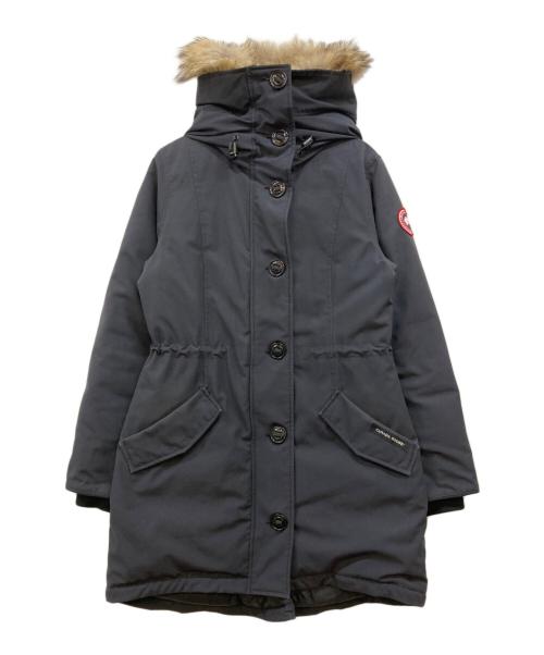 CANADA GOOSE（カナダグース）CANADA GOOSE (カナダグース) ROSSCLAIR PARKA FF  ネイビー サイズ:Mの古着・服飾アイテム