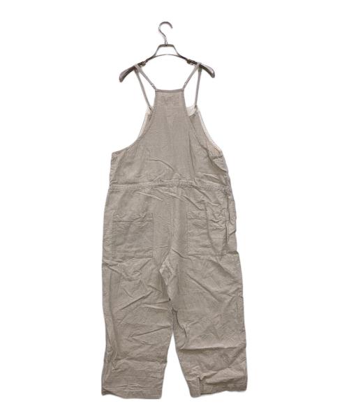 nest Robe（ネストローブ）nest Robe (ネストローブ) リネンサロペット ベージュ サイズ:Fの古着・服飾アイテム