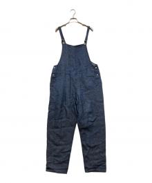 nest Robe（ネストローブ）の古着「リネン和紙デニムオーバーオール」｜インディゴ