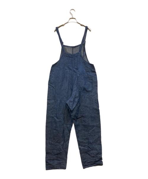 nest Robe（ネストローブ）nest Robe (ネストローブ) リネン和紙デニムオーバーオール インディゴ サイズ:Fの古着・服飾アイテム