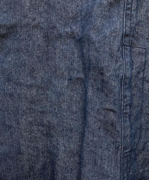 nest Robe（ネストローブ）nest Robe (ネストローブ) リネン和紙デニムオーバーオール インディゴ サイズ:Fの古着・服飾アイテム