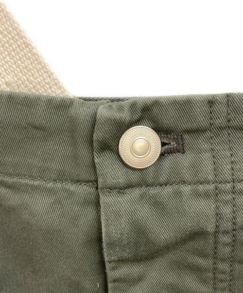 nest Robe（ネストローブ）nest Robe (ネストローブ) コットンツイルデッキサロペット オリーブ サイズ:Fの古着・服飾アイテム