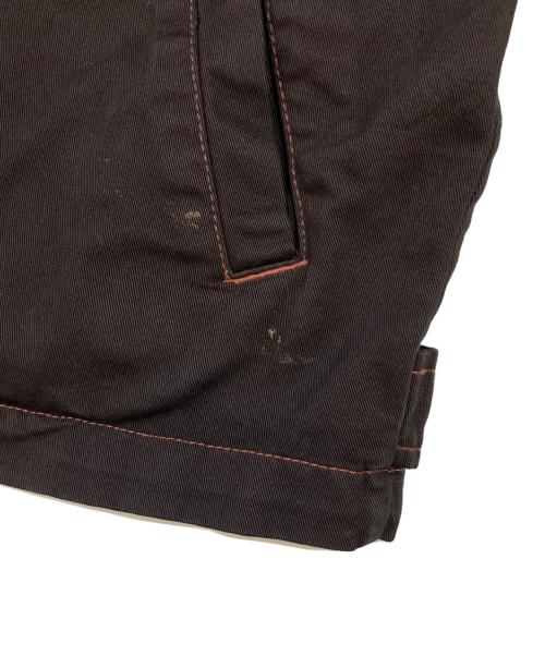 POLO RALPH LAUREN（ポロ・ラルフローレン）POLO RALPH LAUREN (ポロ・ラルフローレン) 後染め レッドステッチ ポニー刺繍スイングトップ ブラック サイズ:Lの古着・服飾アイテム