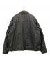 BEAMS (ビームス) ワイドフィット ユーズド加工 レザージップブルゾン ブラック サイズ:XL：30000円