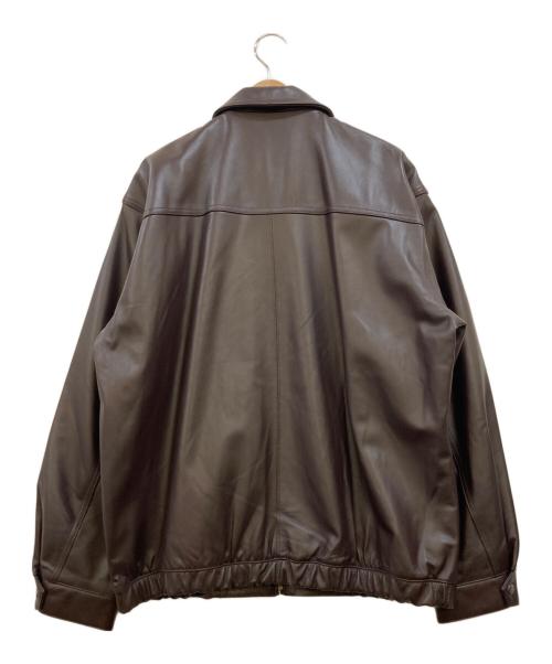 AVIREX（アヴィレックス）AVIREX (アヴィレックス) コンフォータブルレザージャケット ブラウン サイズ:2XLの古着・服飾アイテム