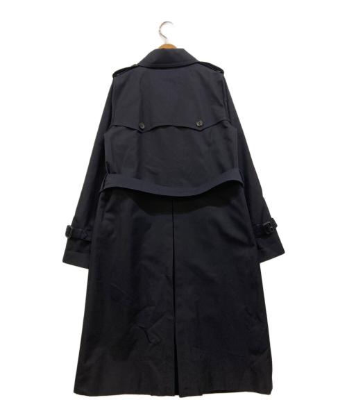 SANYO（サンヨー）SANYO (サンヨー) 100年コート トレンチコート ブラック サイズ:Mの古着・服飾アイテム