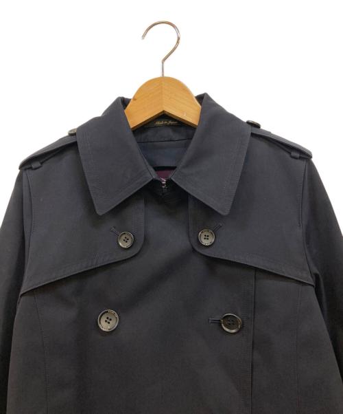 SANYO（サンヨー）SANYO (サンヨー) 100年コート トレンチコート ブラック サイズ:Mの古着・服飾アイテム