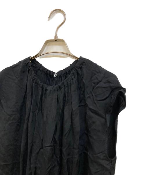 IENA（イエナ）IENA (イエナ) ギャザーネックオールインワン ブラック サイズ:38の古着・服飾アイテム