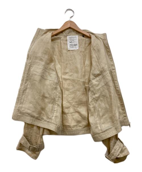 CHAOS（カオス）CHAOS (カオス) eclat (エクラ) マラカンブルゾン ベージュ サイズ:Fの古着・服飾アイテム