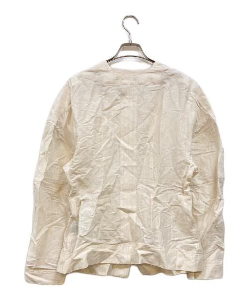 CHAOS（カオス）CHAOS (カオス) アルパカブレンドジャケット ホワイト サイズ:Fの古着・服飾アイテム