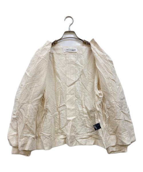 CHAOS（カオス）CHAOS (カオス) アルパカブレンドジャケット ホワイト サイズ:Fの古着・服飾アイテム