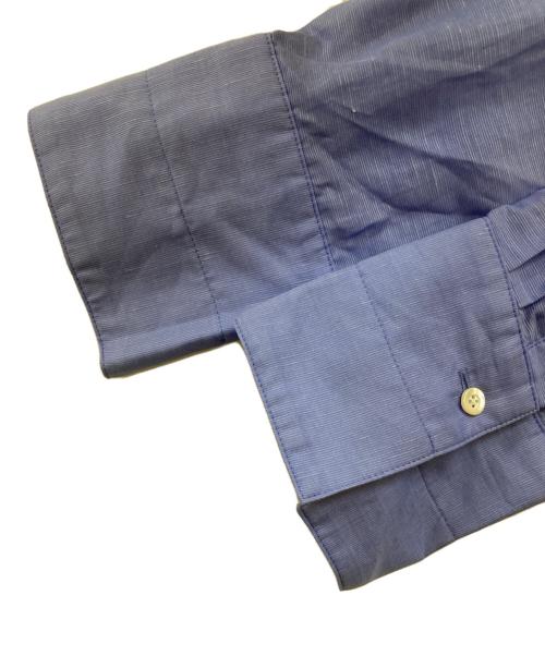 CHAOS（カオス）CHAOS (カオス) コットンリネンシャツ ブルー サイズ:Fの古着・服飾アイテム