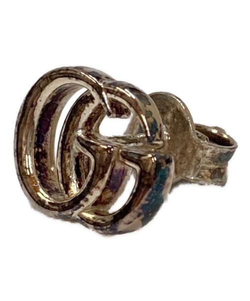 GUCCI（グッチ）GUCCI (グッチ) ダブル Gピアス シルバーの古着・服飾アイテム