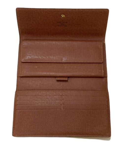 LOUIS VUITTON（ルイ ヴィトン）LOUIS VUITTON (ルイ ヴィトン) ポルトトレゾール・インターナショナル ブラウンの古着・服飾アイテム